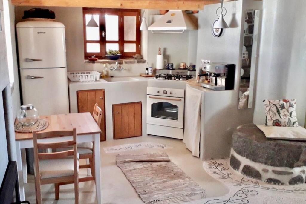 Kuchyňa alebo kuchynka v ubytovaní Poseidon House