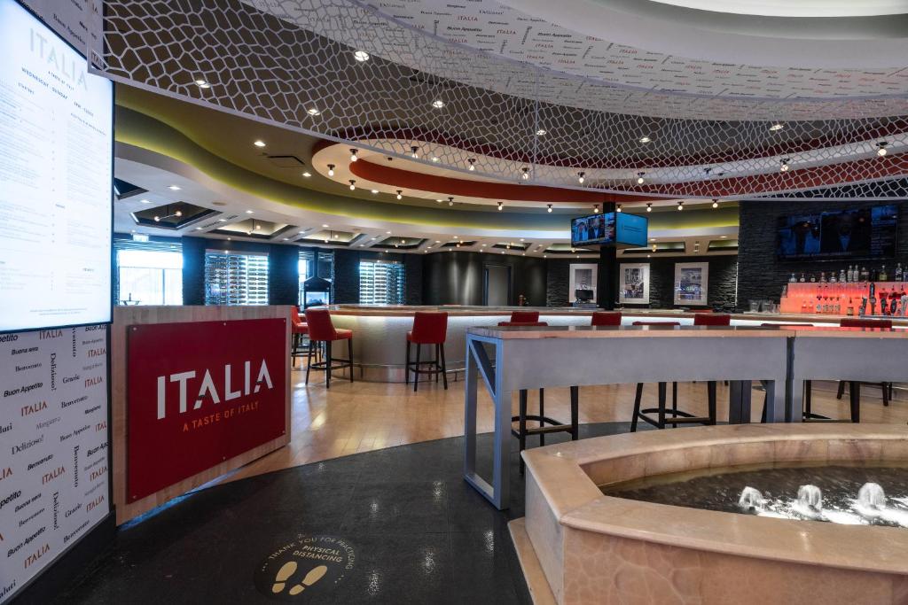 Restaurace v ubytování River Cree Resort & Casino