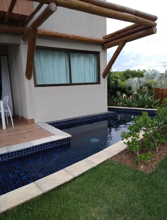  La Fleur de Polinésia - Apartamento com piscina privativa para você desfrutar toda a beleza da Praia de Muro Alto