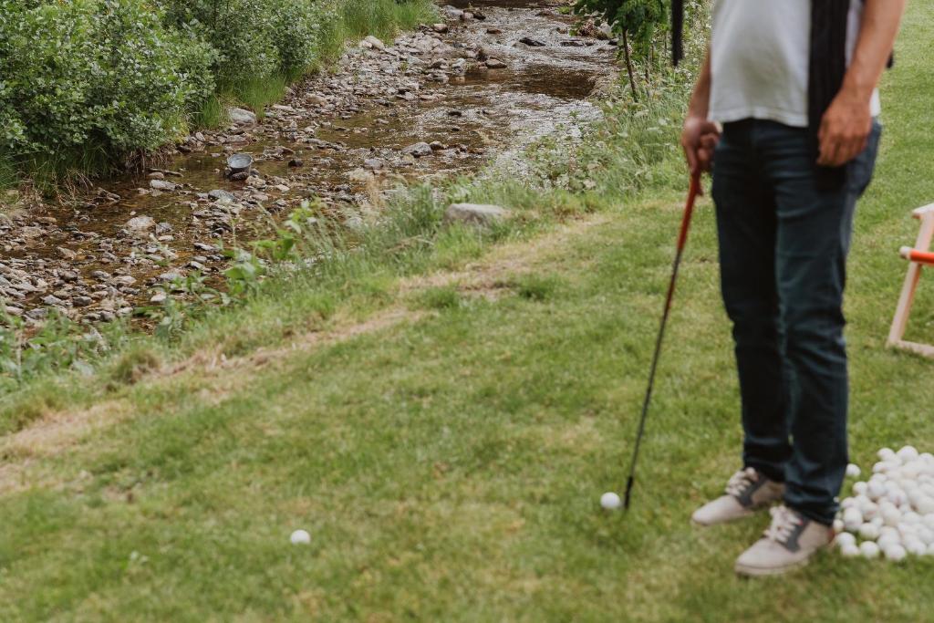 Golf v penzionu nebo okolí