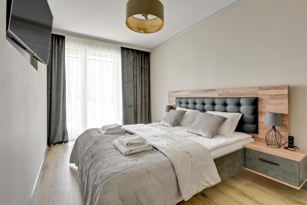 Angielska Grobla Apartinfo Apartments - 带露台114a的一居室公寓（无停车位）