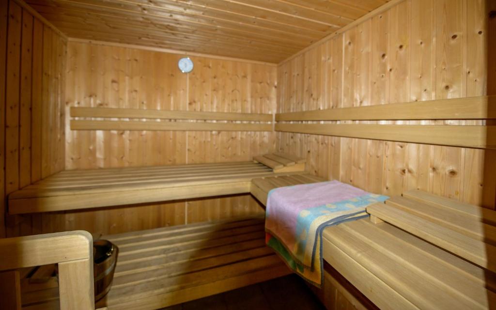 Postel nebo postele na pokoji v ubytování Pey Resort