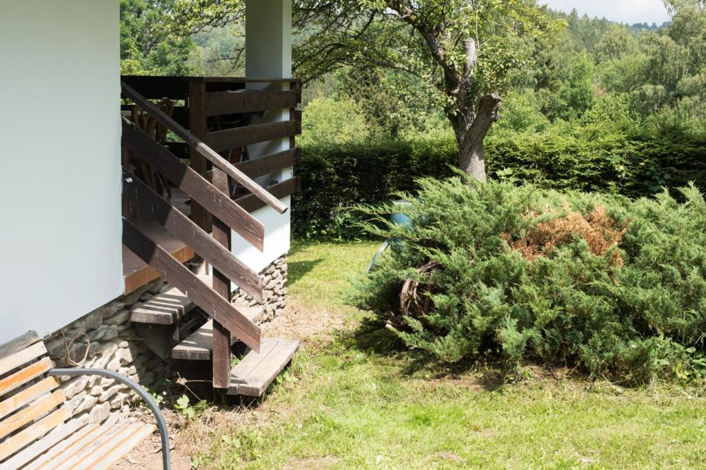 Zahrada ubytování Chalupa Svojše - druhá zóna N P