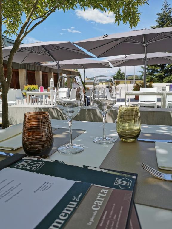 Restaurace v ubytování Conca Bella Boutique Hotel & Wine Experience
