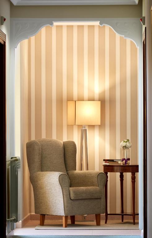 Posezení v ubytování Hotel Piedras