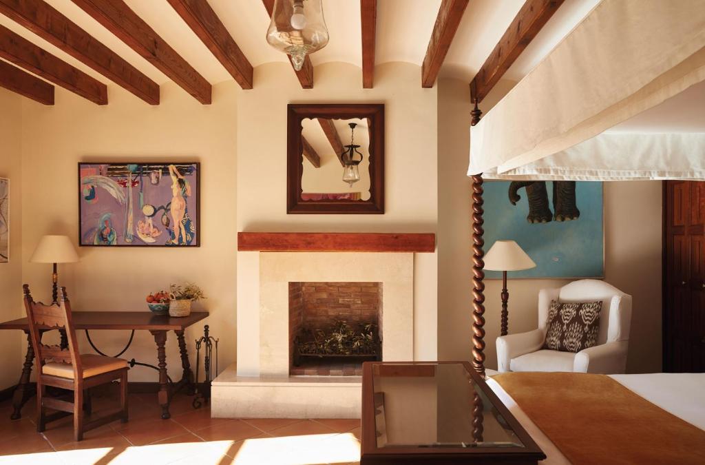 Posezení v ubytování La Residencia, A Belmond Hotel, Mallorca