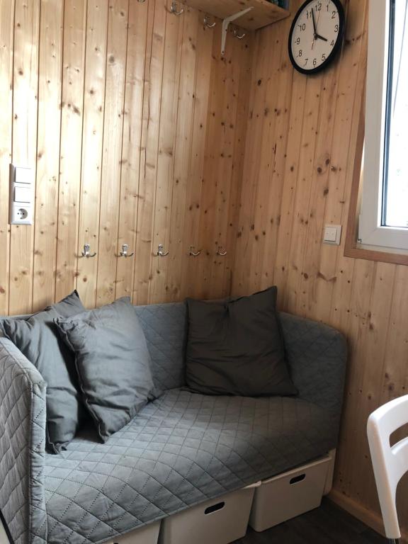 Posezení v ubytování Zillerglückhütte - 5 Sterne Camping Aufenfeld