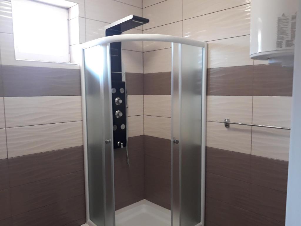 Koupelna v ubytování Andi Apartman