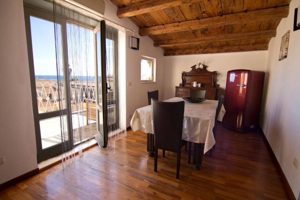Posezení v ubytování La Via della Giudecca