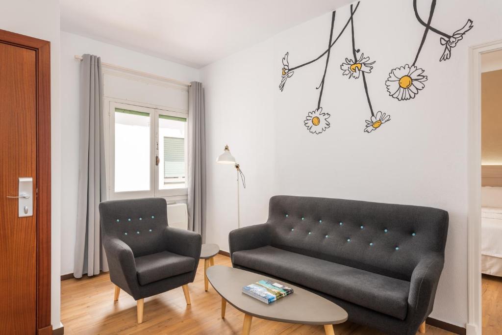 Posezení v ubytování Hostal Jume - Urban Rooms