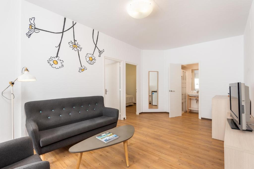 Posezení v ubytování Hostal Jume - Urban Rooms