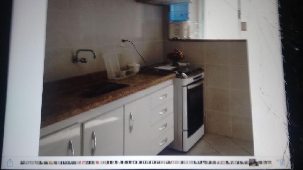  Apto Varanda Gourmet frente ao mar com Wi-Fi