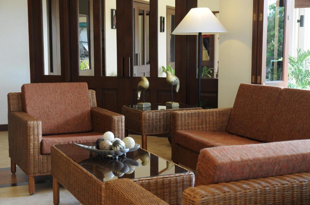 Posezení v ubytování Hotel Tropika