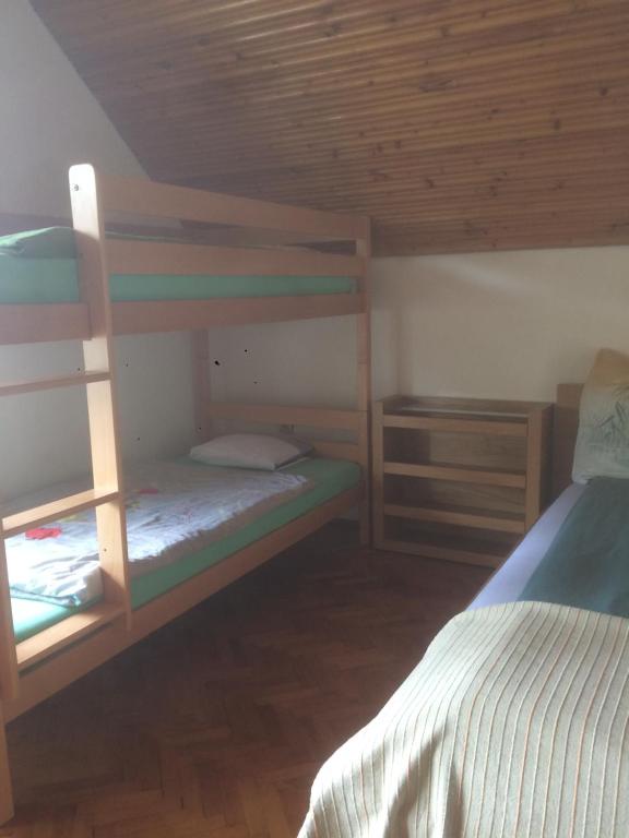 Posteľ alebo postele v izbe v ubytovaní Apartman Luca