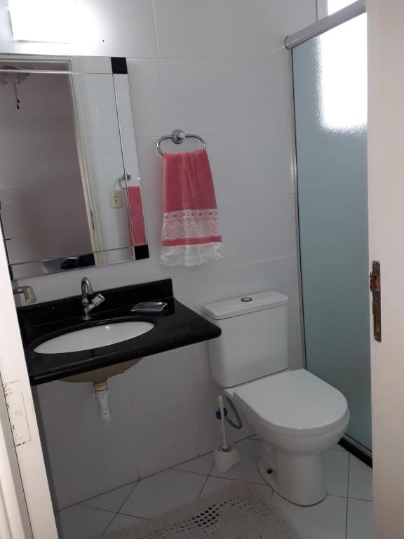  Apto Varanda Gourmet frente ao mar com Wi-Fi