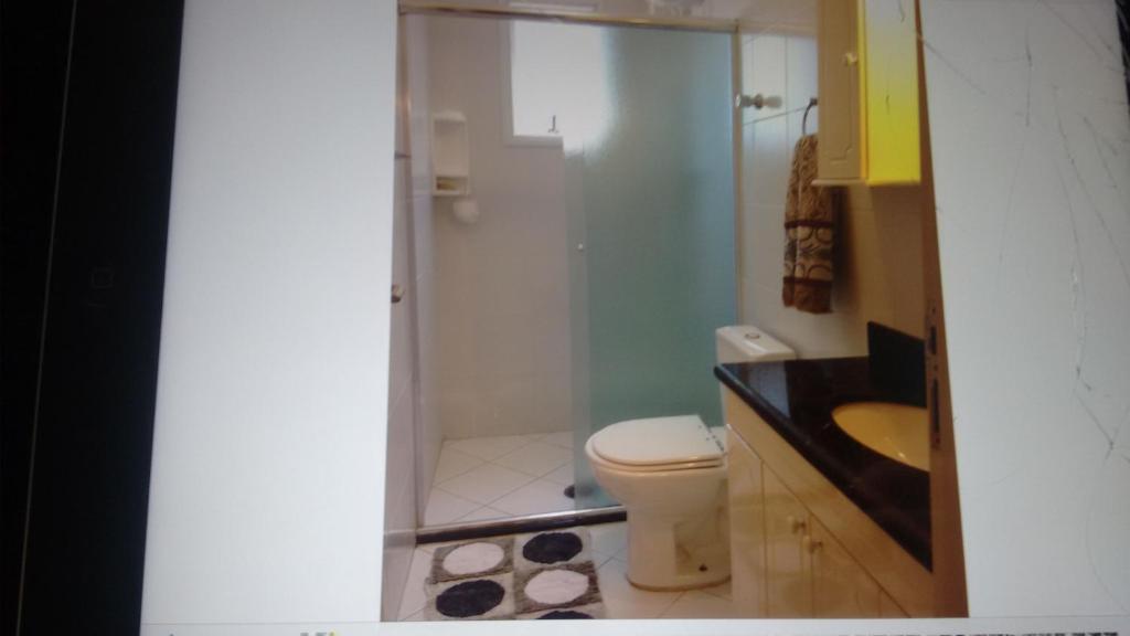  Apto Varanda Gourmet frente ao mar com Wi-Fi