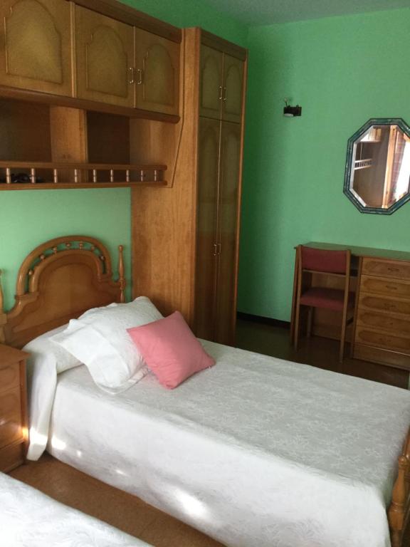 Postel nebo postele na pokoji v ubytování Casa Vilanova de Arousa - Rias Baixas