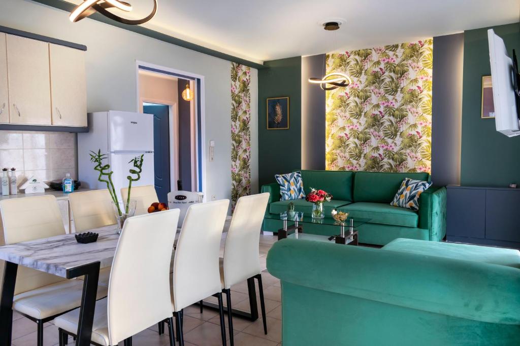 Część wypoczynkowa w obiekcie Family Inn Apartments&suites
