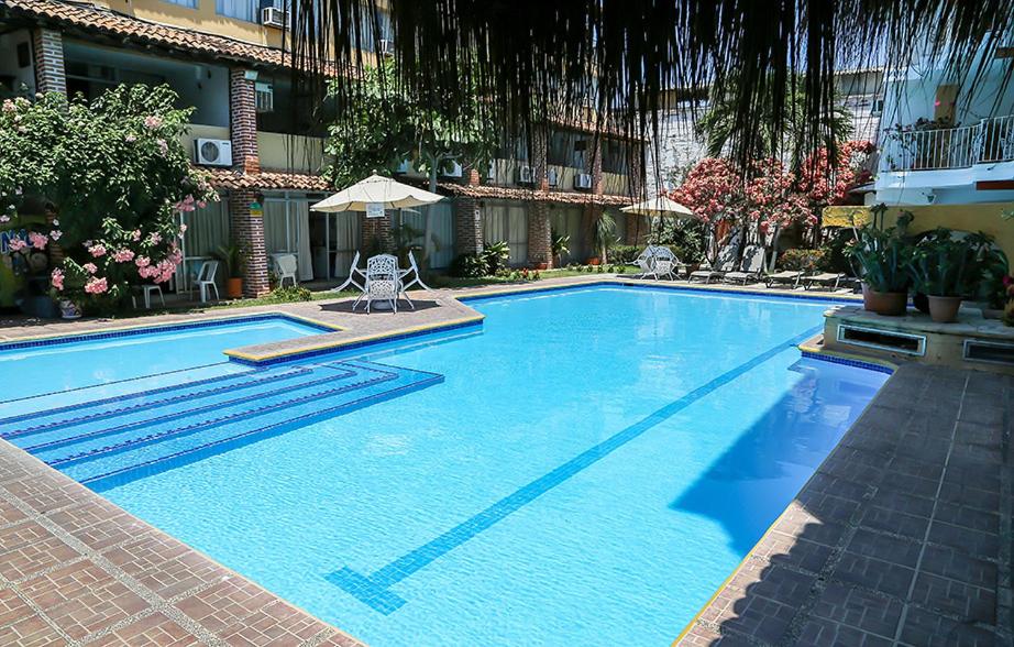 Bazén v ubytování Vallartasol Hotel nebo v jeho okolí