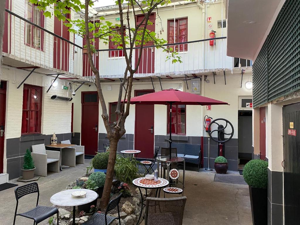 Posezení v ubytování Hotel Chevallier