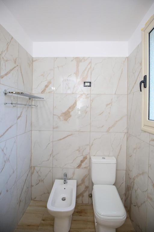 Koupelna v ubytování Hotel Vila Stefa