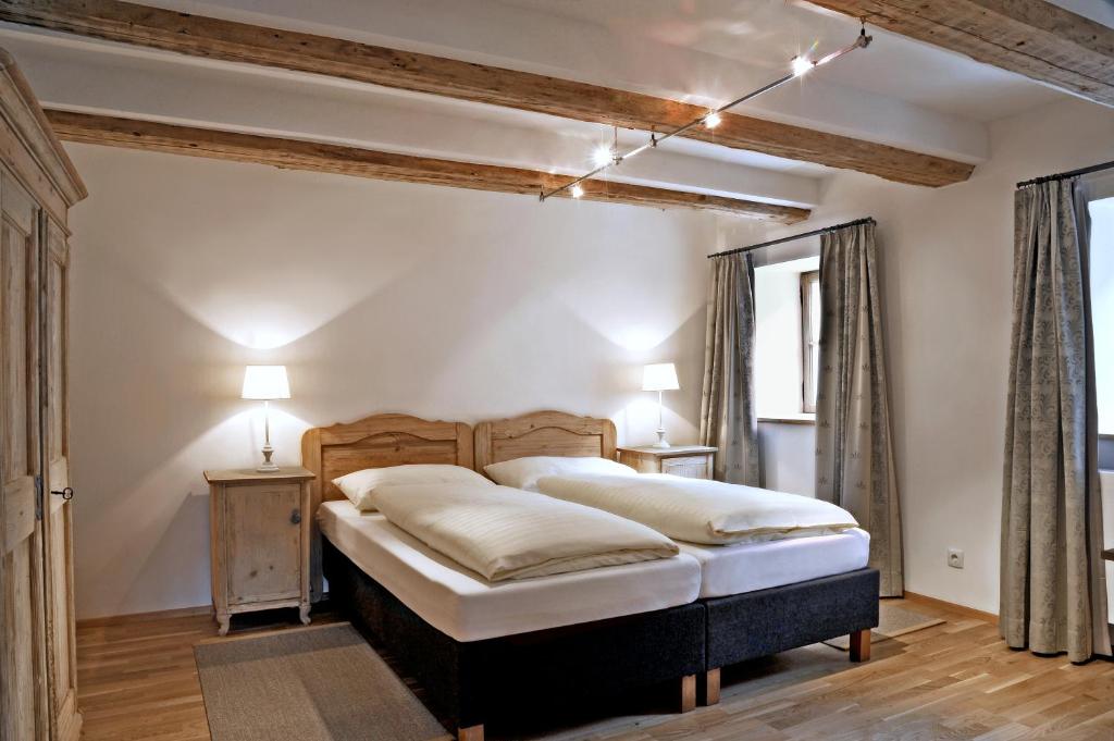 Posteľ alebo postele v izbe v ubytovaní Apartment Nester
