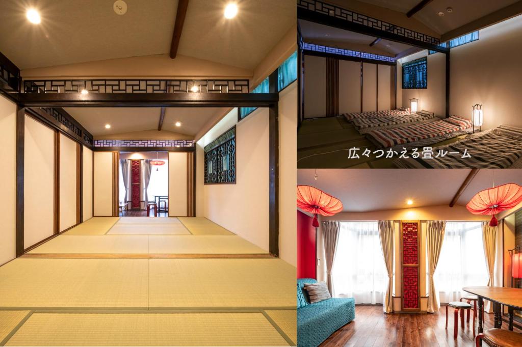 Posezení v ubytování Room Inn Shanghai 横浜中華街 Room3