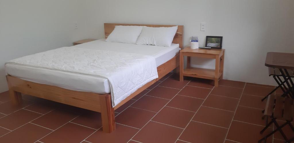 Postel nebo postele na pokoji v ubytování Linkin House