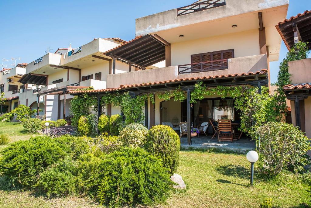 Zahrada ubytování Eirinis House