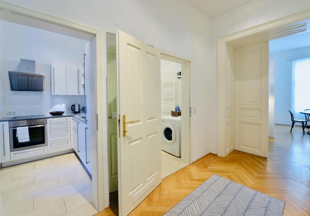 Kuchyňa alebo kuchynka v ubytovaní Apartment Wien