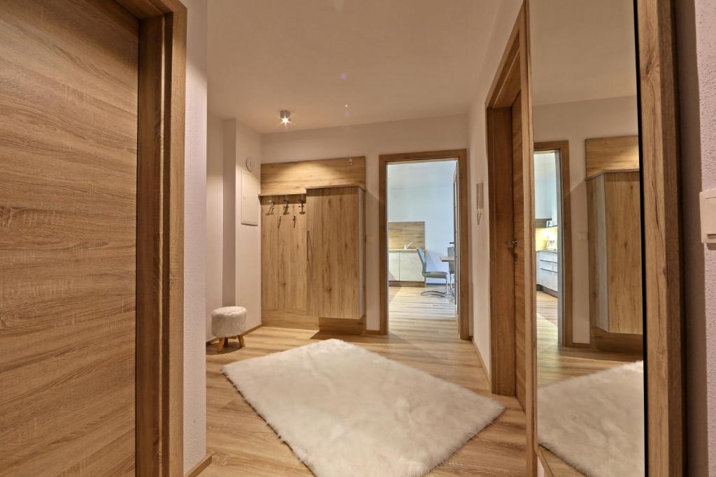 Postel nebo postele na pokoji v ubytování Apartment Jäger