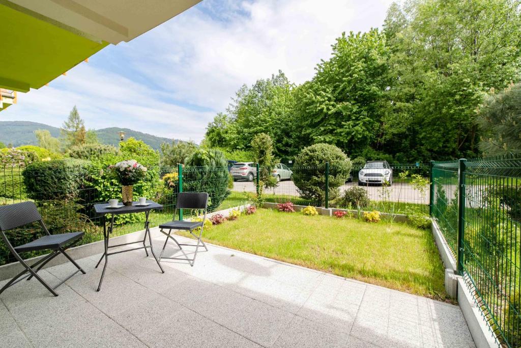 Výhľad na hory alebo výhľad na hory priamo z apartmánu