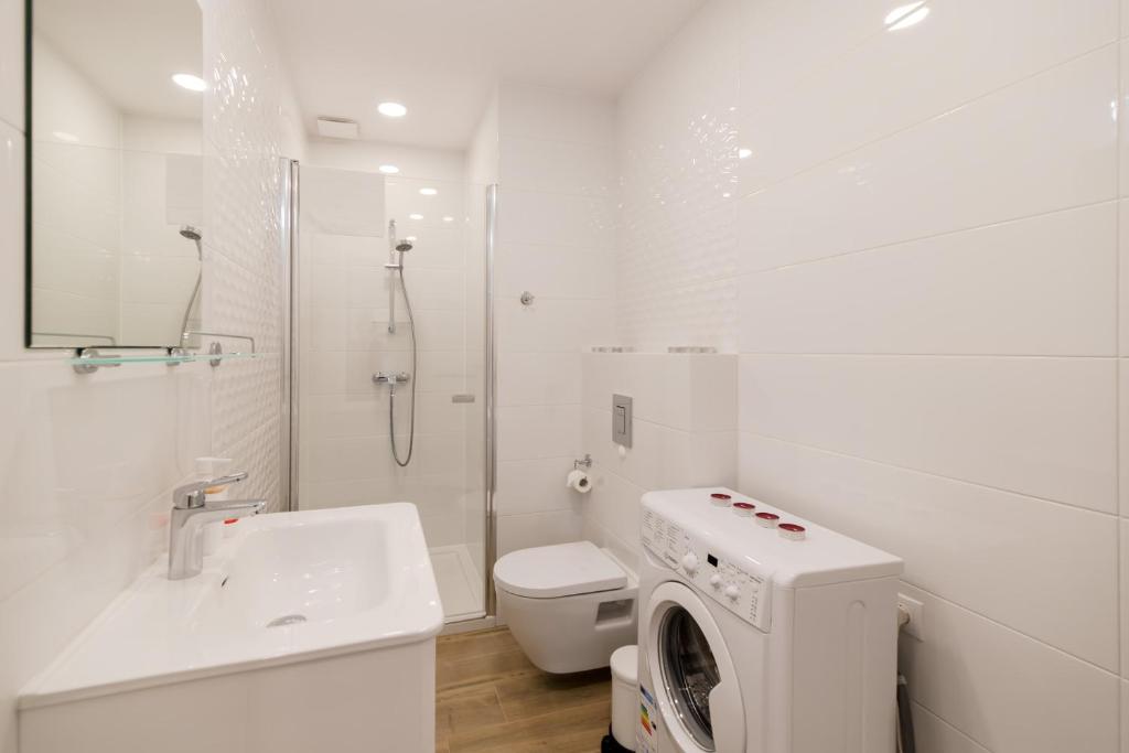 Kúpeľňa v ubytovaní Apartament Garden z ogródkiem - Dream Apart