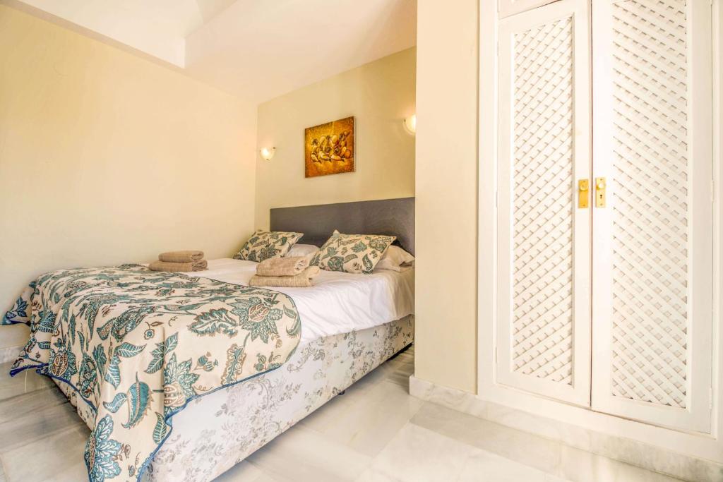 Postel nebo postele na pokoji v ubytování Apartamento en Puerto Marina