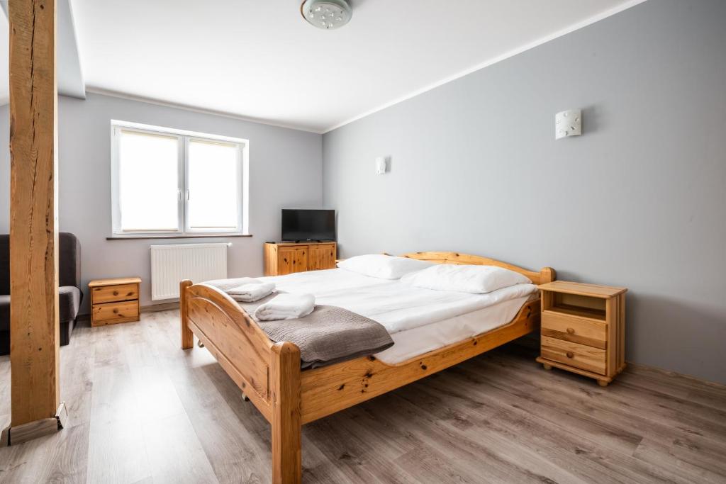 Postel nebo postele na pokoji v ubytování Pablo