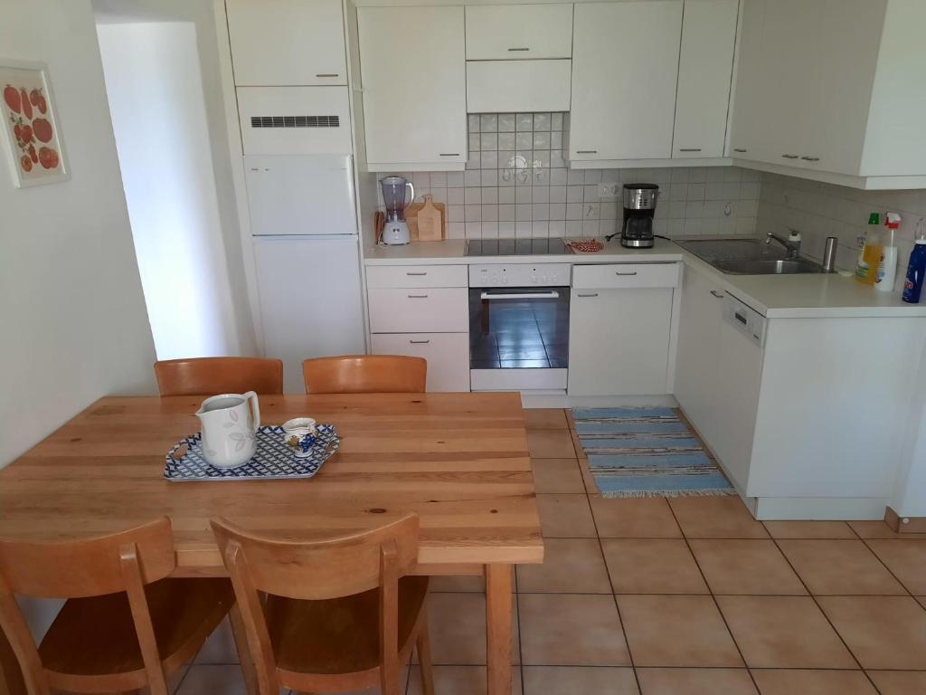 Kuchyň nebo kuchyňský kout v ubytování Casa Laura