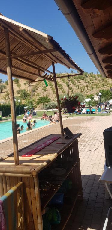Bazén v ubytování Agriturismo Paparanza nebo v jeho okolí