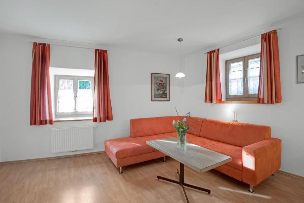 Posezení v ubytování Rafaser - Apartment Albina