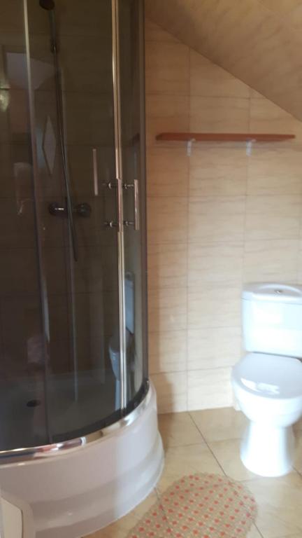 Kúpeľňa v ubytovaní Pokoje Gościnne Biura Turystycznego KRIS