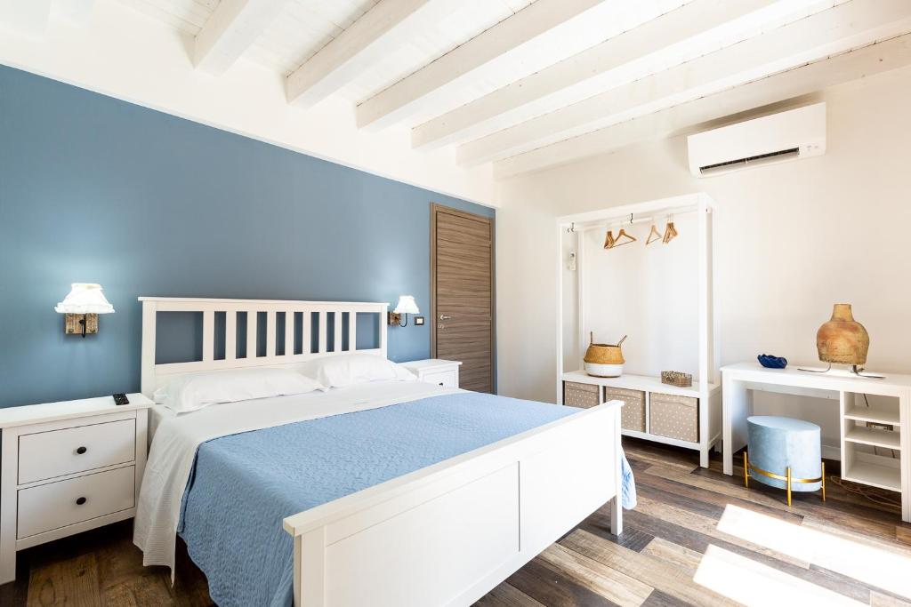 Postel nebo postele na pokoji v ubytování BnB Sant'Alfonso