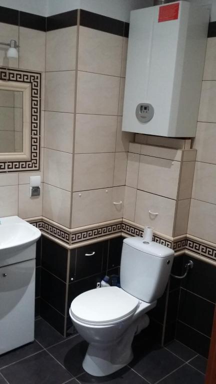 Kúpeľňa v ubytovaní Apartamencik na Doby - Lubin