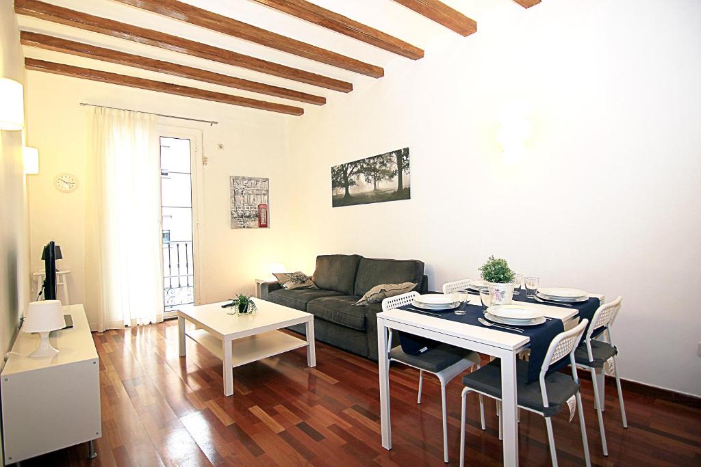 Posedenie v ubytovaní MUN41 · MUN41 - Sagrada Família private terrace apartment