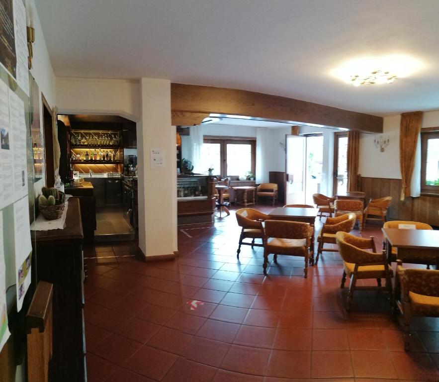 Restaurace v ubytování Albergo Belvedere