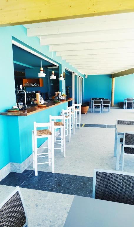 Restaurace v ubytování Aptera Beach