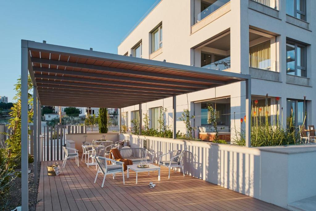 Balkón alebo terasa v ubytovaní Eol Apartments Split