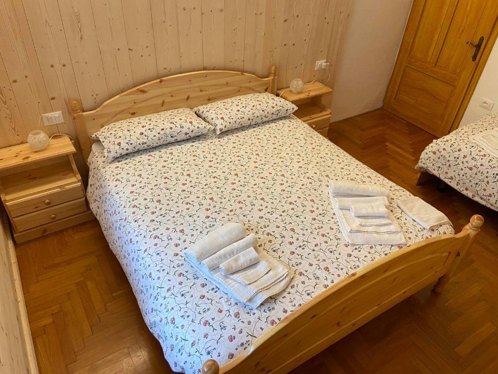 Postel nebo postele na pokoji v ubytování Casa Ortis