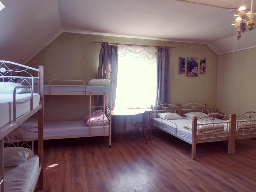 Postel nebo postele na pokoji v ubytování Freedom
