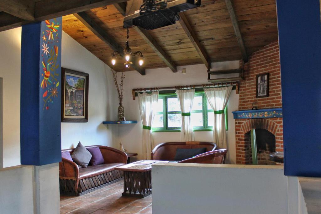 Posezení v ubytování Spa Holistico Real Hotel