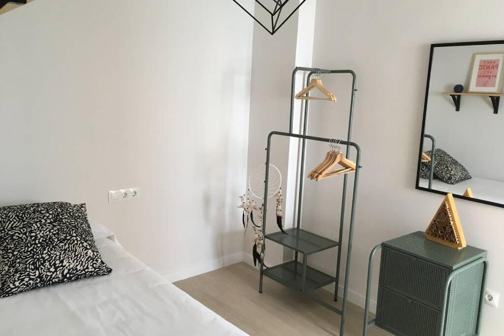 Postel nebo postele na pokoji v ubytování Beach & Calm Apartment