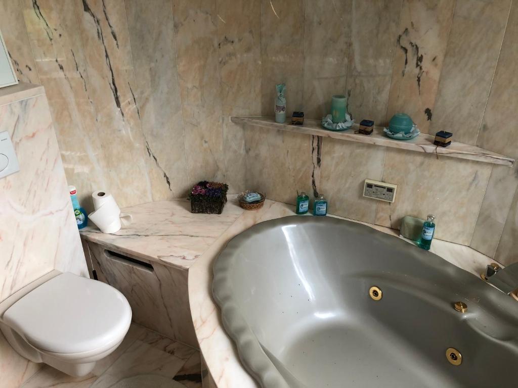 Kupatilo u objektu Château Les Tourelles